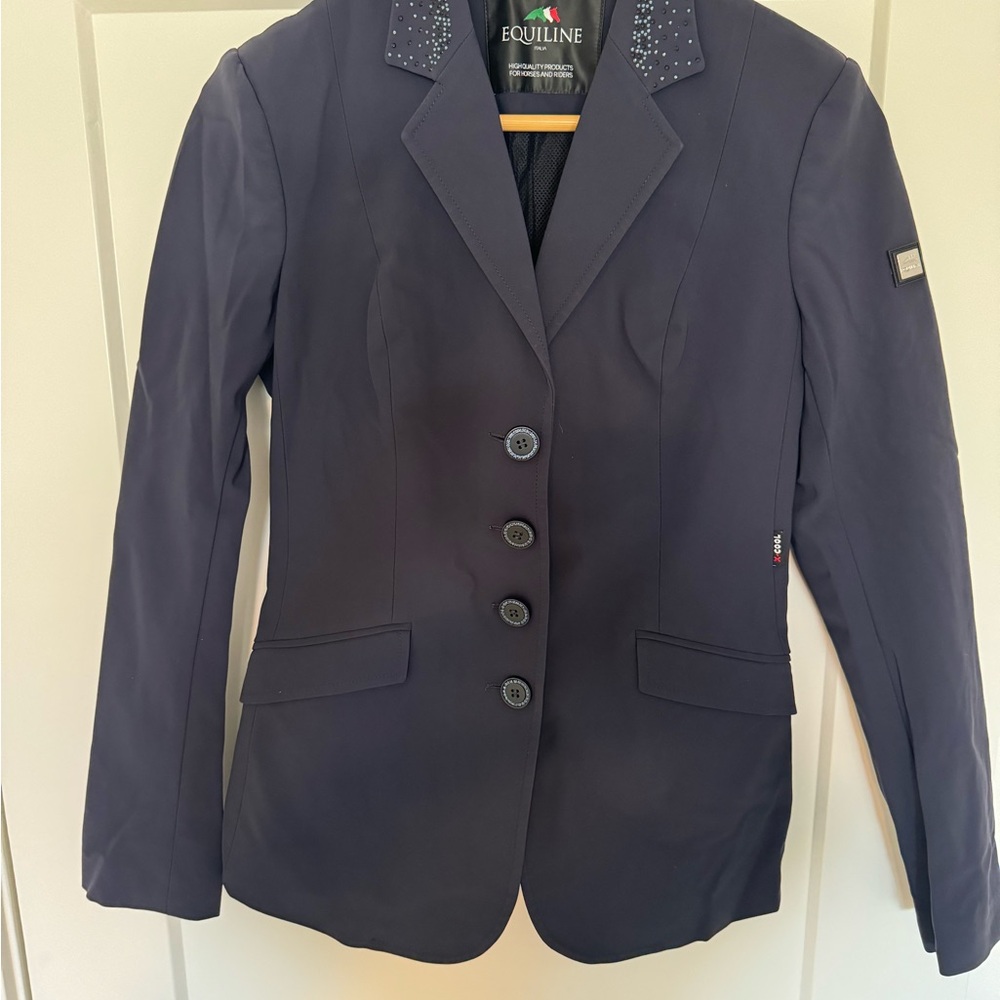Equiline Navy Show Jacket